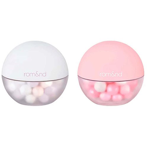Мерцающая пудра-вуаль в шариках rom&nd Sheer Powder Pearls