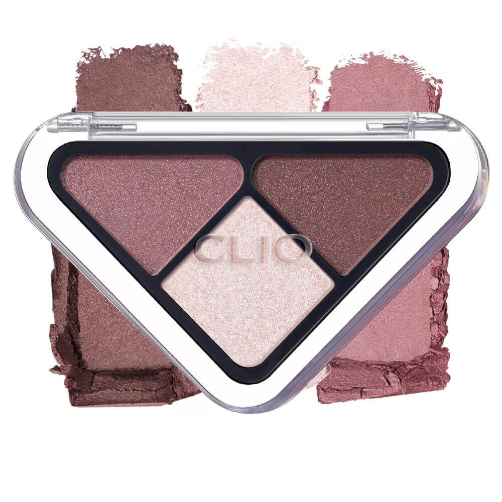 Универсальная палетка теней для век CLIO Essential Shadow Tap 03 Mauve Authentic