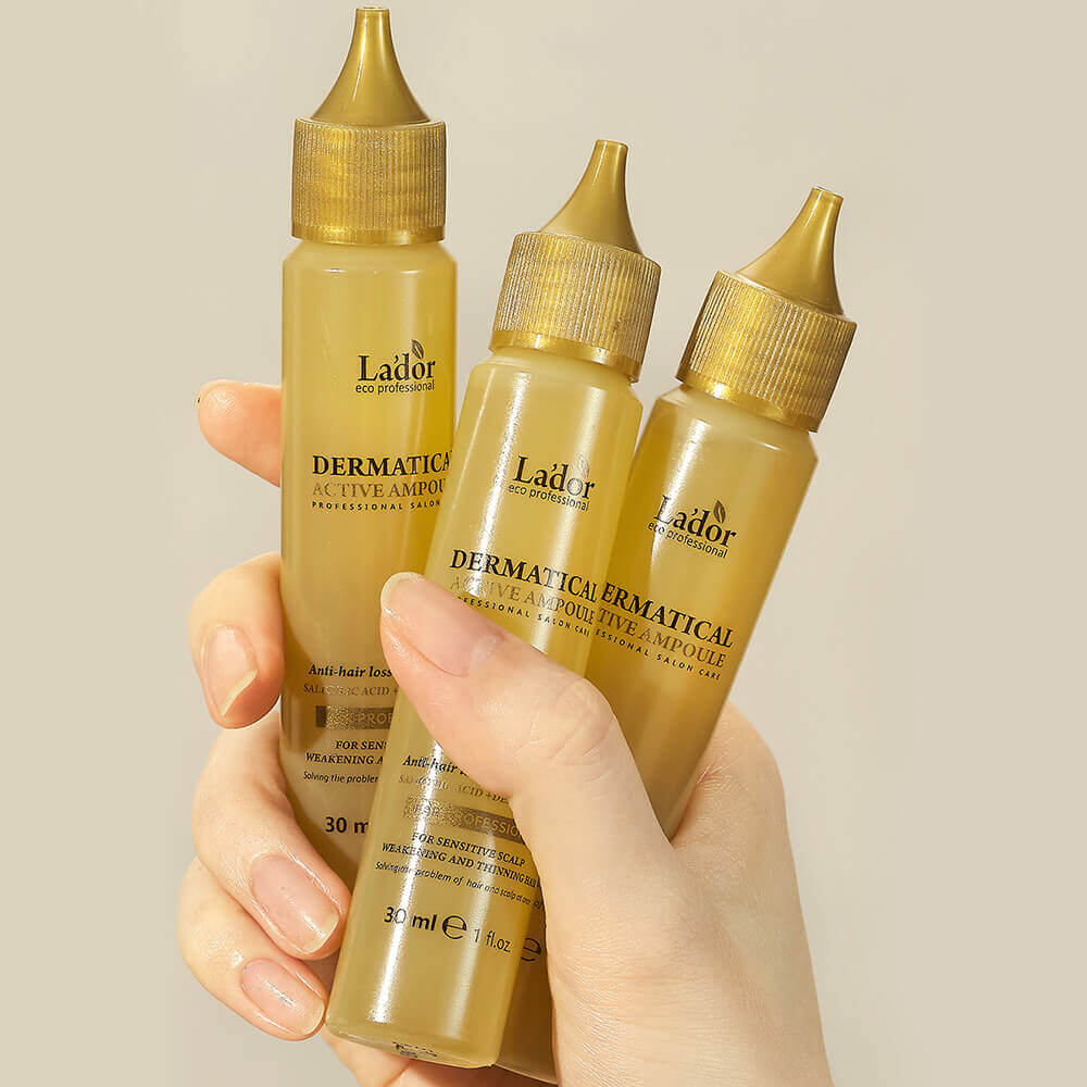 Пептидные ампулы против выпадения волос Lador Dermatical Active Ampoule 