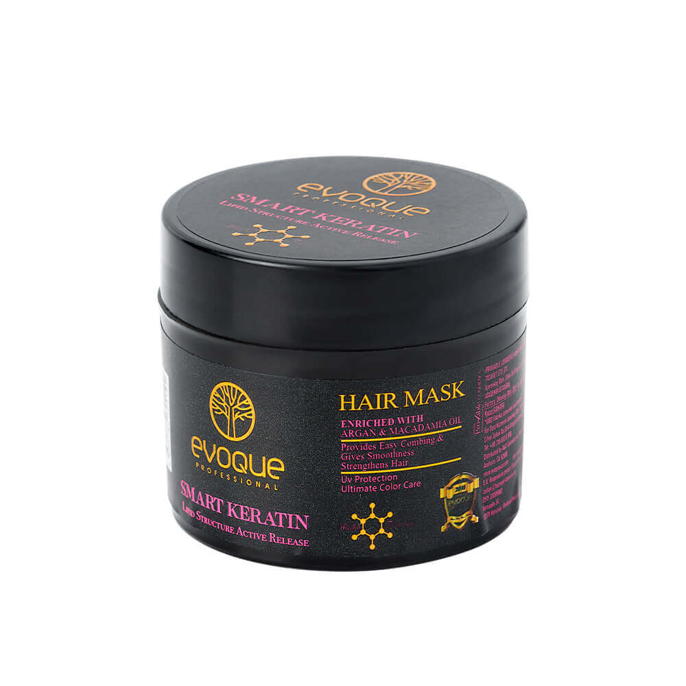 Смягчающая маска для гладкости волос с кератином Evoque Smart Keratin Hair Mask 50 мл