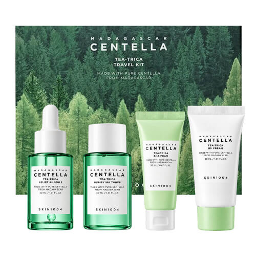 Набор миниатюр для проблемной кожи SKIN1004 Madagascar Centella Tea-Trica Travel Kit