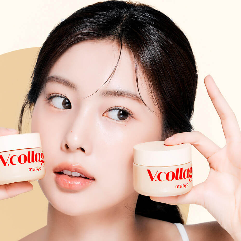 Укрепляющий крем с веганским коллагеном Manyo VCollagen Heart Fit Multi Cream