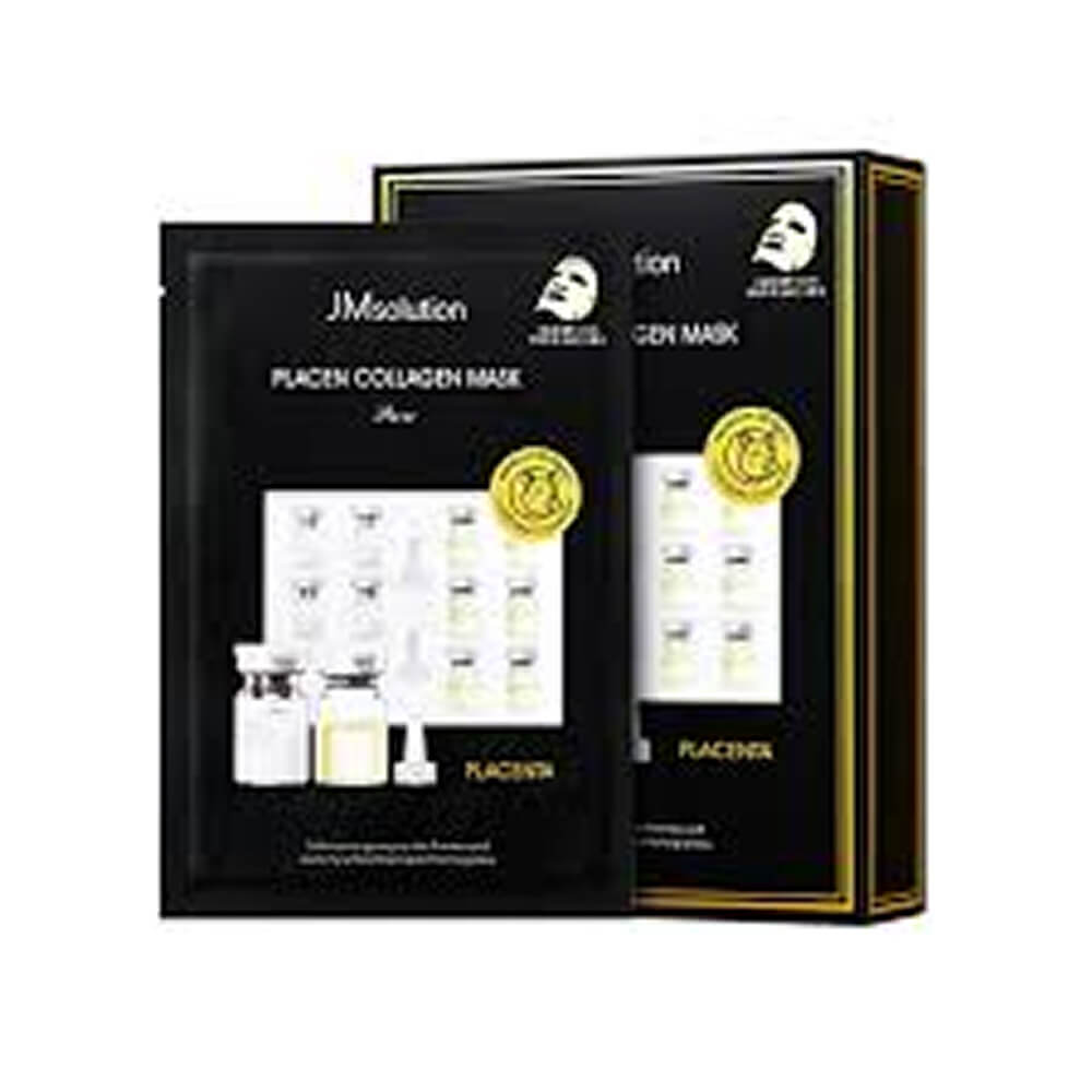 КОРОБКА Плацентарная тканевая маска с коллагеном JMsolution Placen Collagen Mask Pure