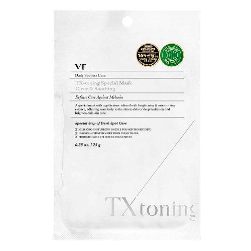 Осветляющая тканевая маска VT Cosmetics TX-Toning Special Mask