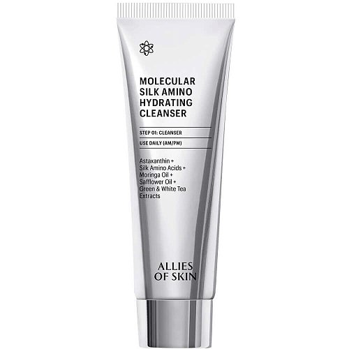 Молекулярное очищающее средство Allies Of Skin Molecular Silk Amino Hydrating Cleanser