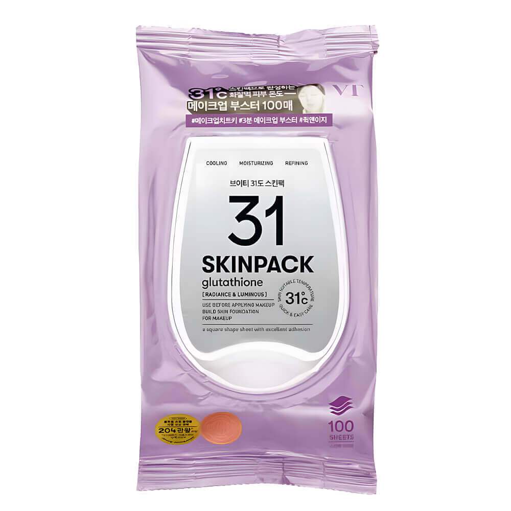 

Осветляющие тонер-пэды с глутатионом для подготовки кожи к макияжу VT Cosmetics 31 Luminous Skin Pack