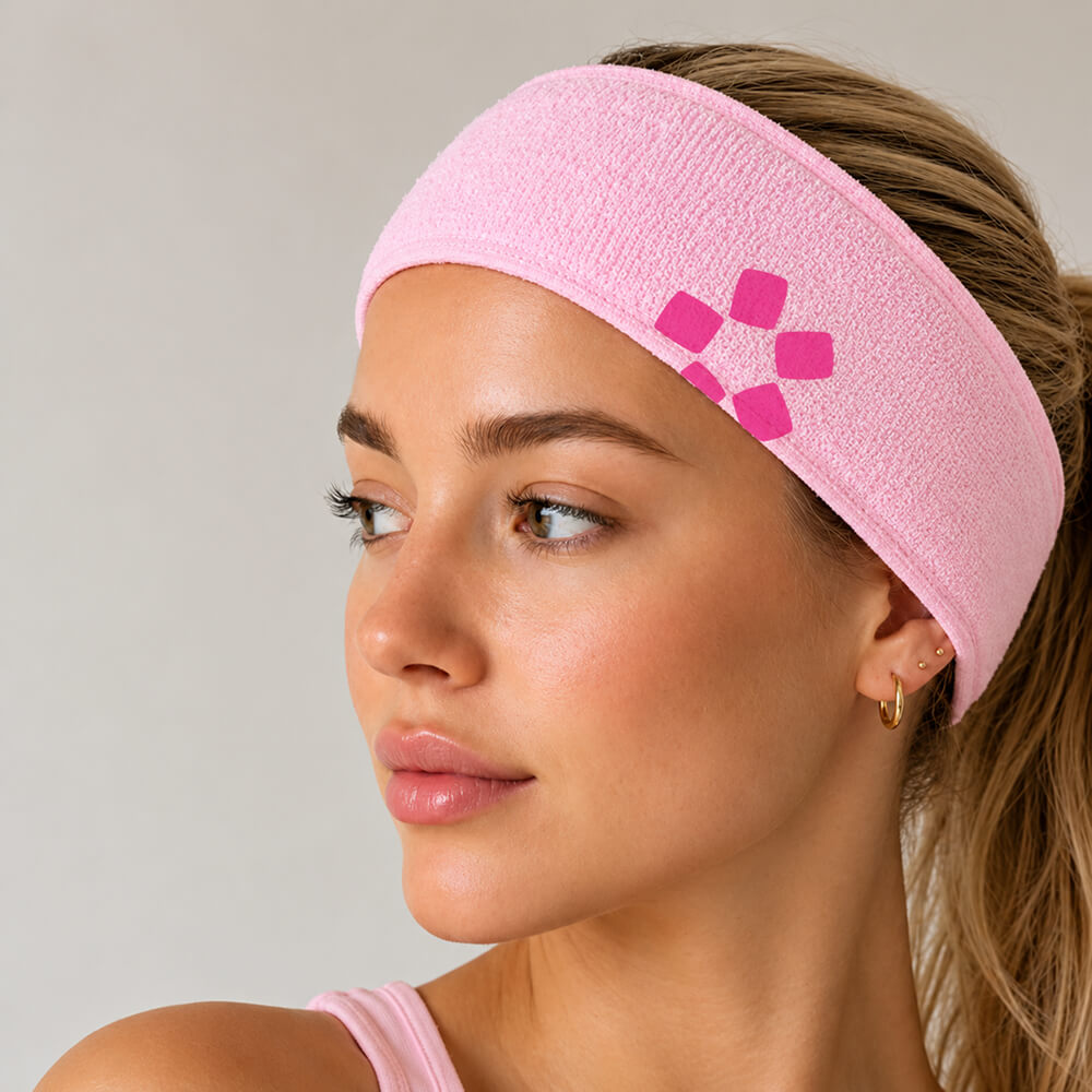 Повязка на голову hollyshop Headband Pink