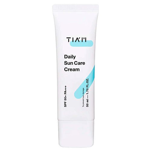 Увлажняющий безмасляный солнцезащитный крем с алоэ TIAM Daily Sun Care Cream SPF50+ PA++++