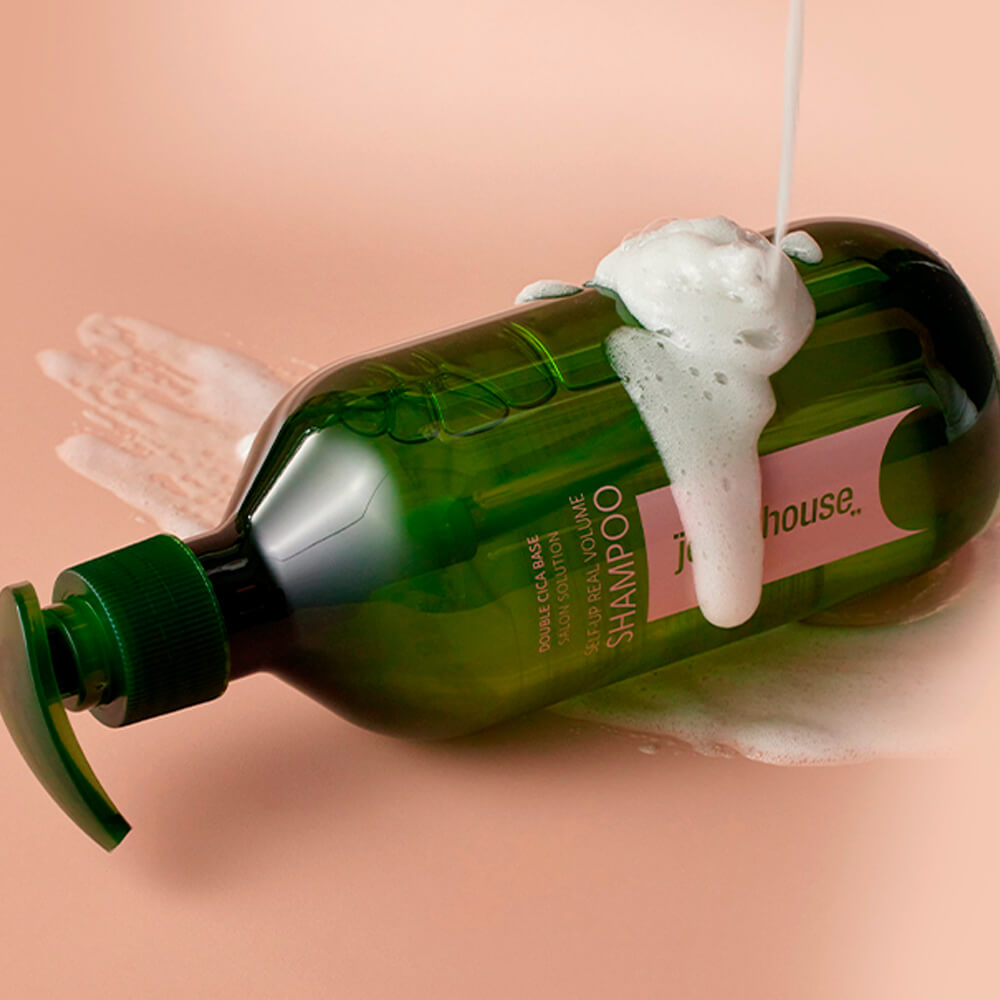 Шампунь с центеллой для объёма волос JennyHouse Self-Up Real Volume Shampoo