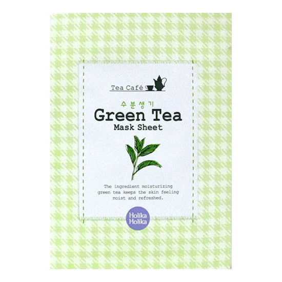 Листовая маска Holika Holika Tea Cafe Mask Sheet Зеленый чай