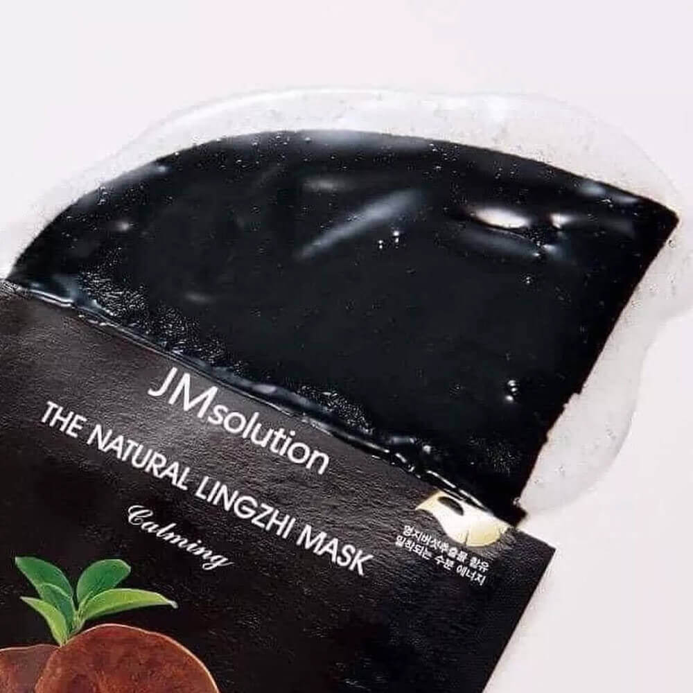 Восстанавливающая маска с экстрактом гриба линчжи JMsolution The Natural Lingzhi Mask Calming