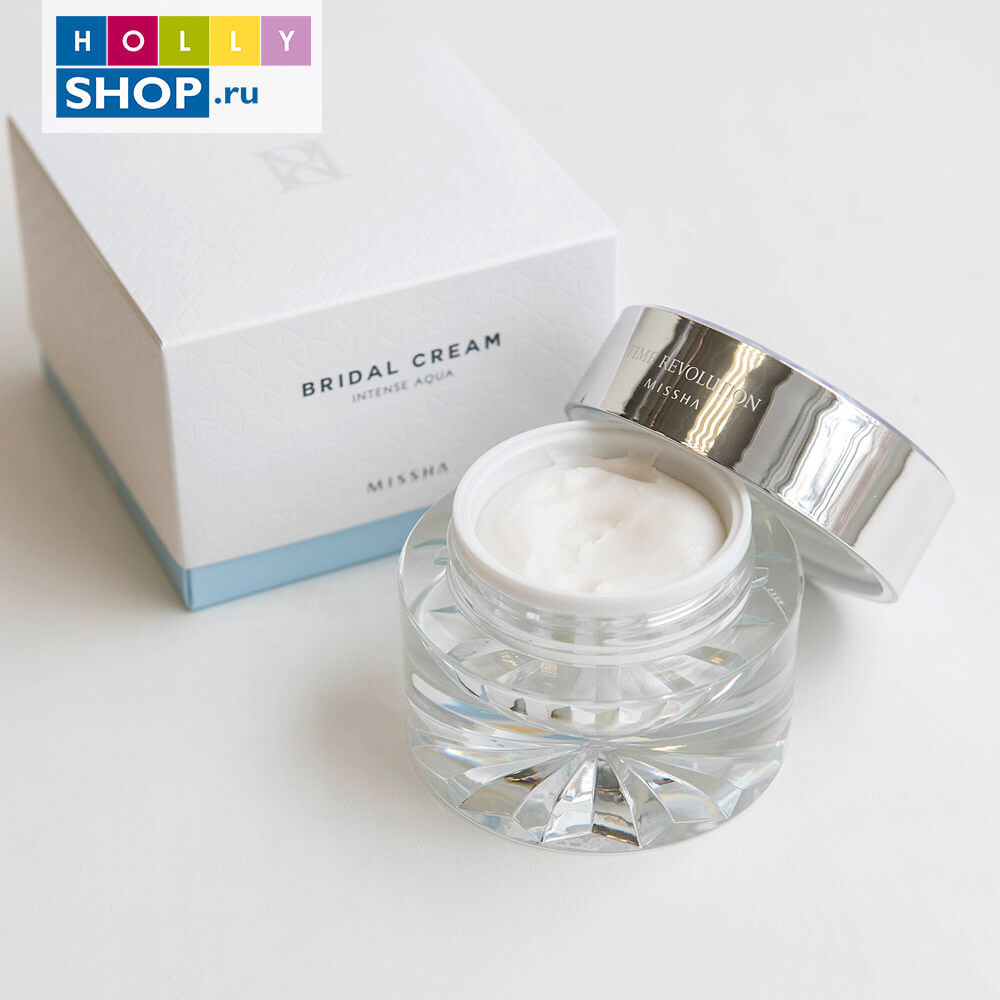 Интенсивный увлажняющий крем для сияния кожи Missha Time Revolution Bridal Cream Intense Aqua