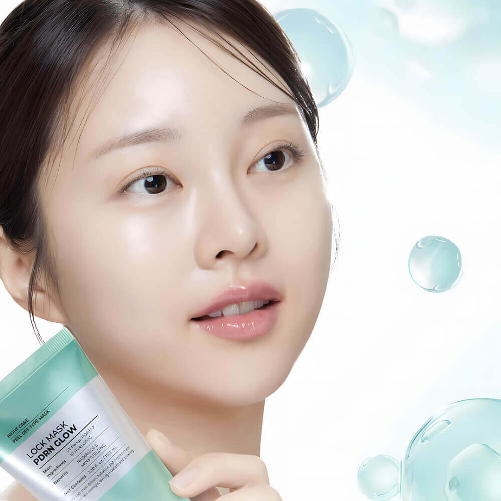Ночная маска-плёнка для увлажнения и сияния кожи с ПДРН VT Cosmetics PDRN Glow Lock Mask