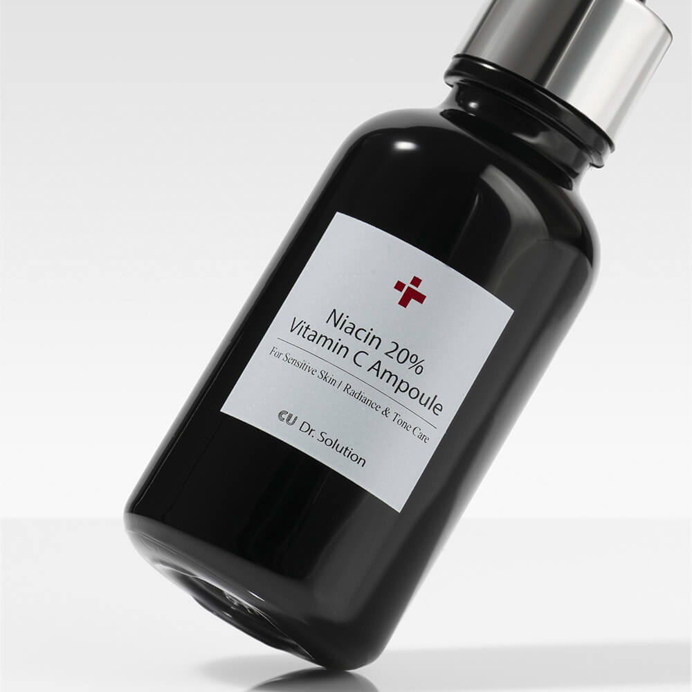 Антивозрастная ампула для ровного тона с ниацинамидом CUSKIN Dr.Solution Niacin 20% Vitamin C Ampoule