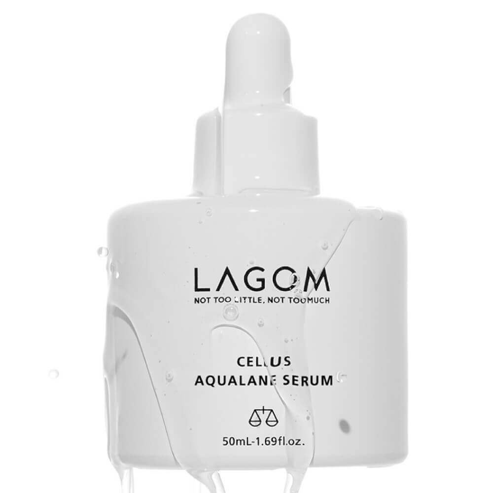Глубокоувлажняющая ампула с ферментированным скваланом Lagom Cellus Aqualane Serum