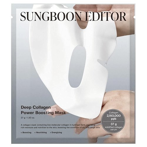Подтягивающая гидрогелевая маска Sungboon Editor Deep Collagen Power Boosting Mask