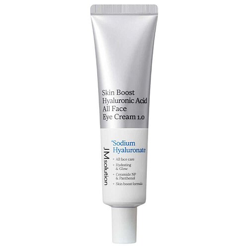 Крем для век и лица с гиалуроновой кислотой JMsolution Skin Boost Hyaluronic Acid All Face Eye Cream 1.0