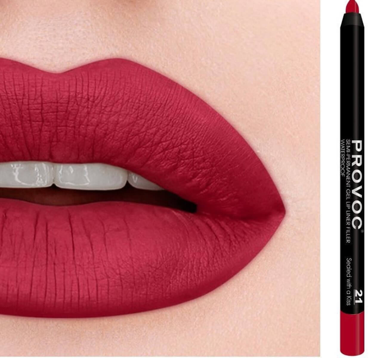 Стойкий лайнер для губ Provoc Gel Lip Liner Filler
