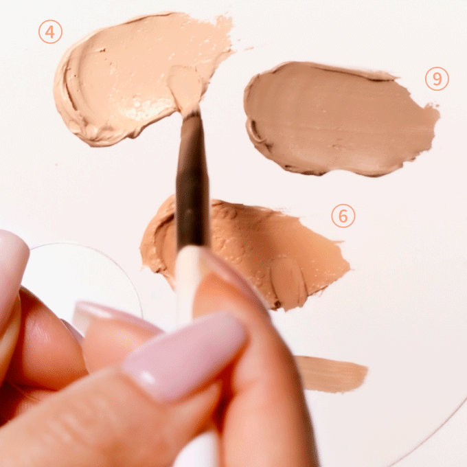 Палетка консилеров для макияжа Dasique Pro Concealer Palette