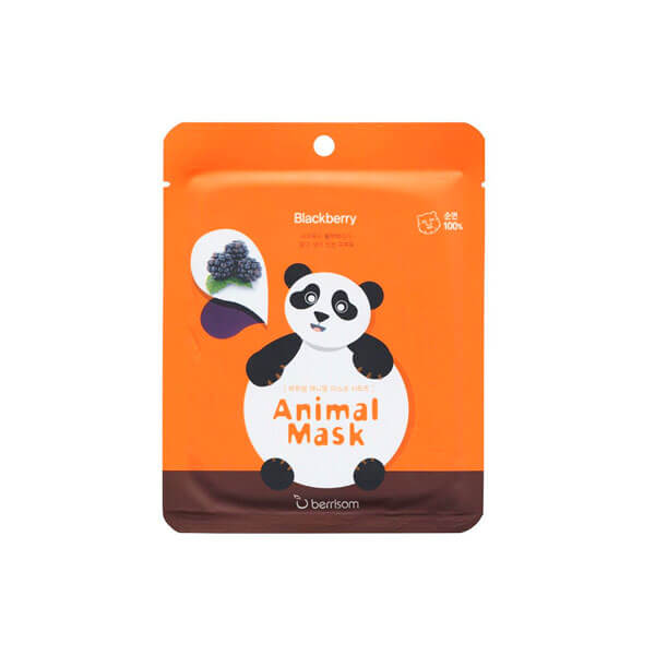 Тканевые маски Berrisom Animal Mask Panda - Панда