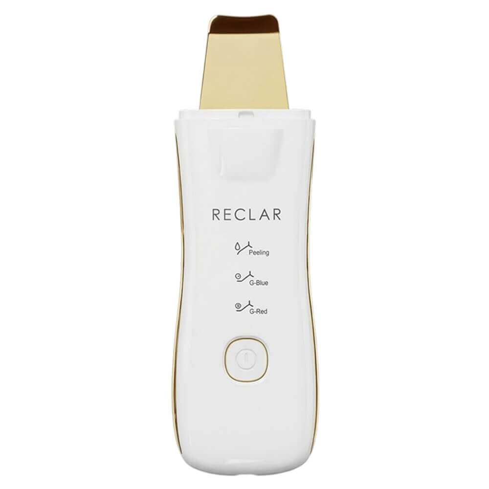 Аппарат для ультразвуковой чистки лица Reclar Galvanic Water Peeler Gold