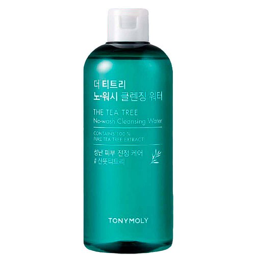 Несмываемая очищающая вода с чайным деревом Tony Moly The Tea Tree No Wash Cleansing Water