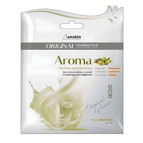 Антивозрастная альгинатная маска Anskin Aroma Modeling Mask