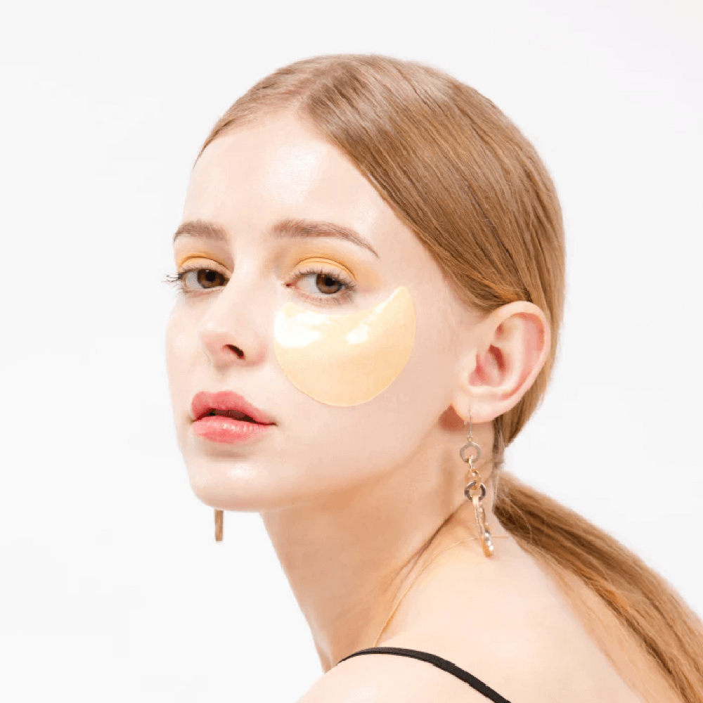 Осветляющие патчи для век с витамином С K-SECRET Extra Illuminating Eye Gel Patches