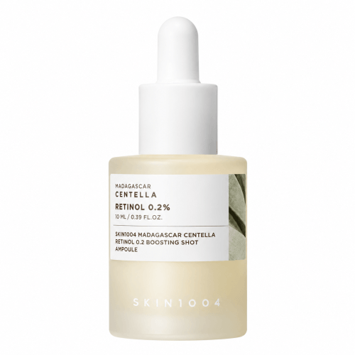 Миниатюра ампулы-бустера с ретинолом SKIN1004 Madagascar Centella Retinol 0.2 Boosting Shot Ampoule 9 мл
