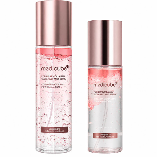Мист с ПДРН и коллагеном для сияния кожи medicube PDRN Pink Collagen Glow Jelly Mist Serum