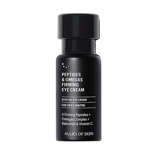 Пептидный крем для век с омега-кислотами Allies Of Skin Peptides & Omegas Firming Eye Cream