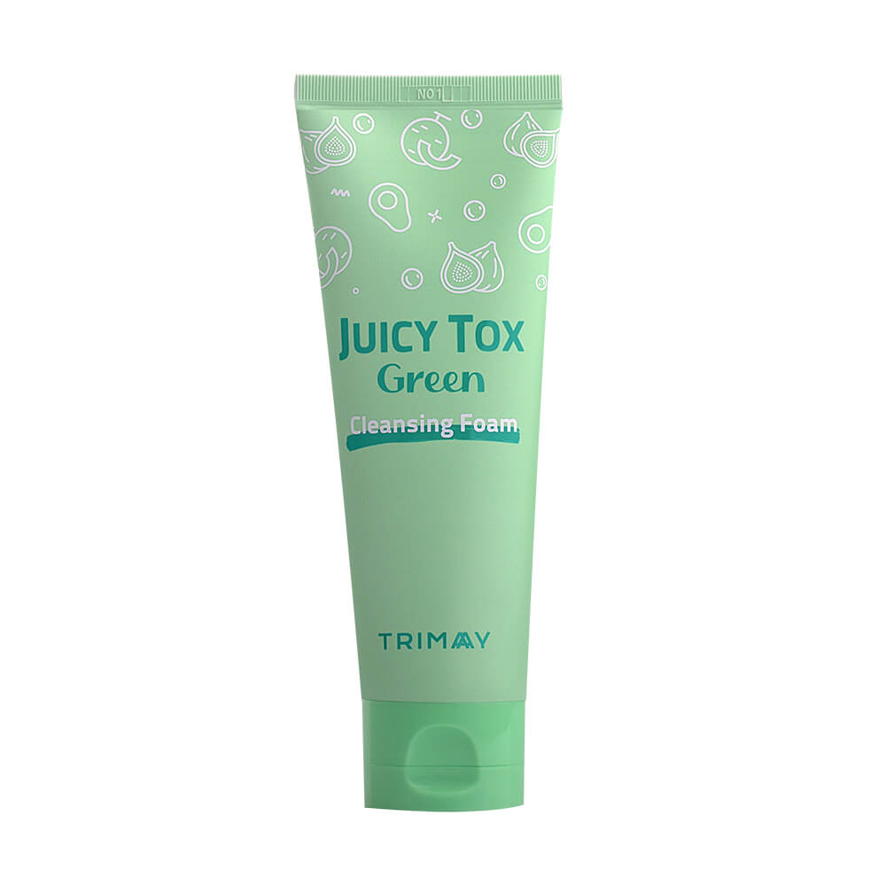 Фруктовая пенка для умывания Trimay Juicy Tox Green Cleansing Foam