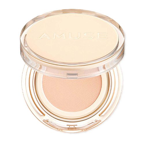 Увлажняющий тональный кушон AMUSE Dew Jelly Vegan Cushion SPF38 PA++