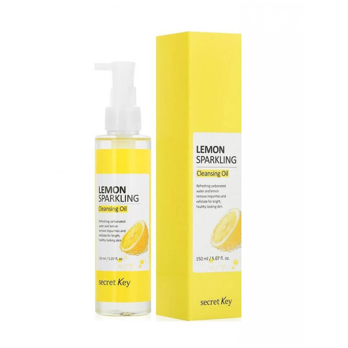Гидрофильное масло с экстрактом лимона Secret Key Lemon Sparkling Cleansing Oil