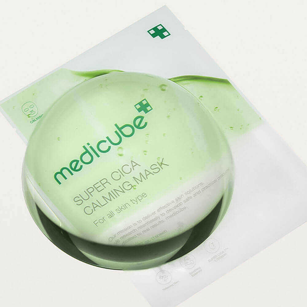 Ультратонкая тканевая маска с центеллой medicube Super Cica Calming Mask