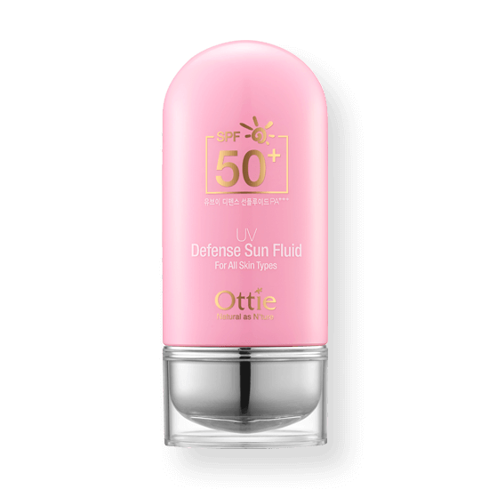 

Легкое солнцезащитное молочко для лица и тела Ottie UV Defense Sun Fluid SPF50/PA++