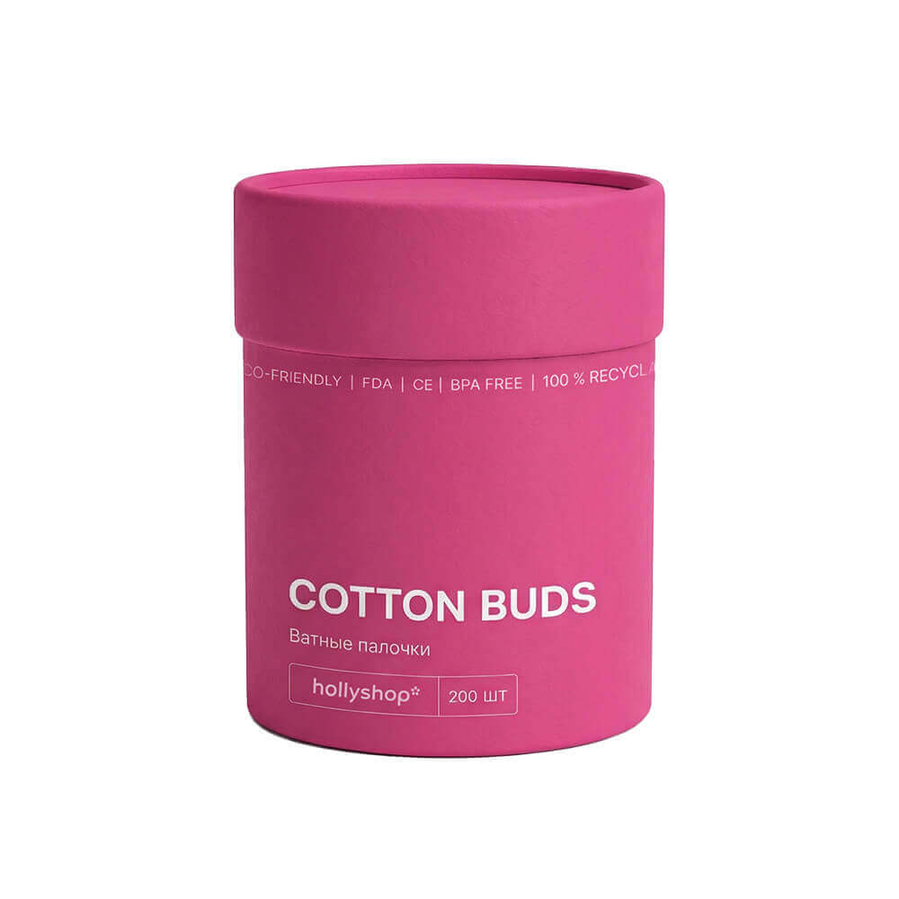 Бамбуковые ватные палочки hollyshop Cotton Buds