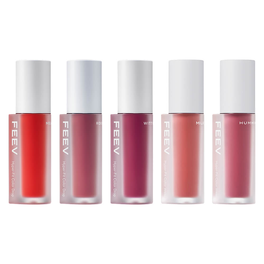 Увлажняющий тинт для губ с сияющим финишем FEEV Hyper-Fit Color Drop