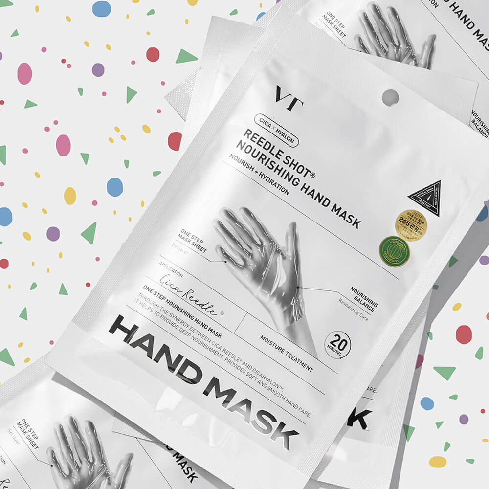 Увлажняющая маска-перчатки для рук VT Cosmetics Reedle Shot Nourishing Hand Mask