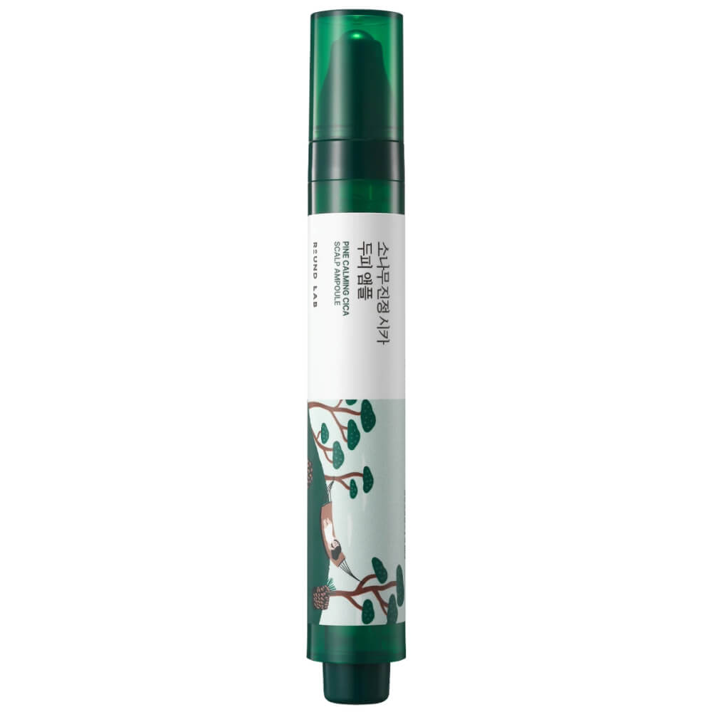 

Успокаивающая ампула для кожи головы Round Lab Pine Calming Cica Scalp Ampoule