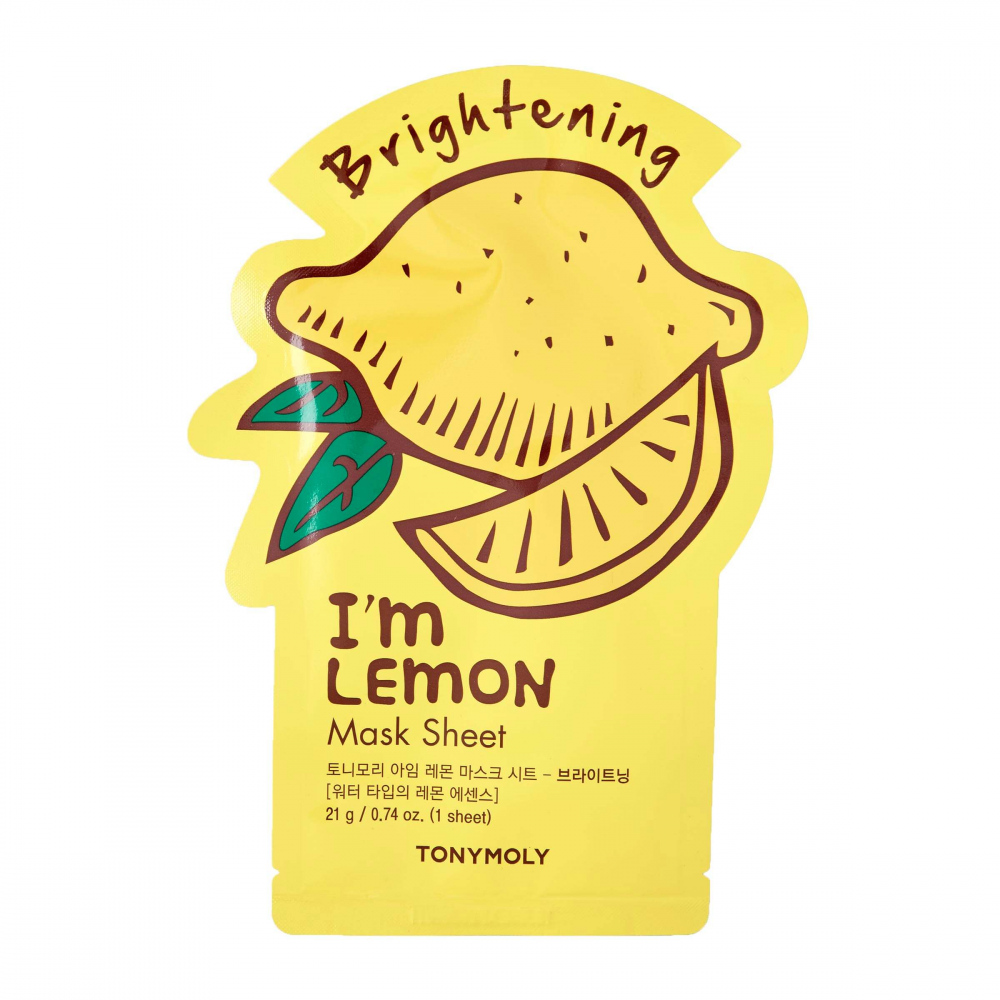 Тканевые маски Tony Moly I'm Real Mask Sheet Lemon - Лимон