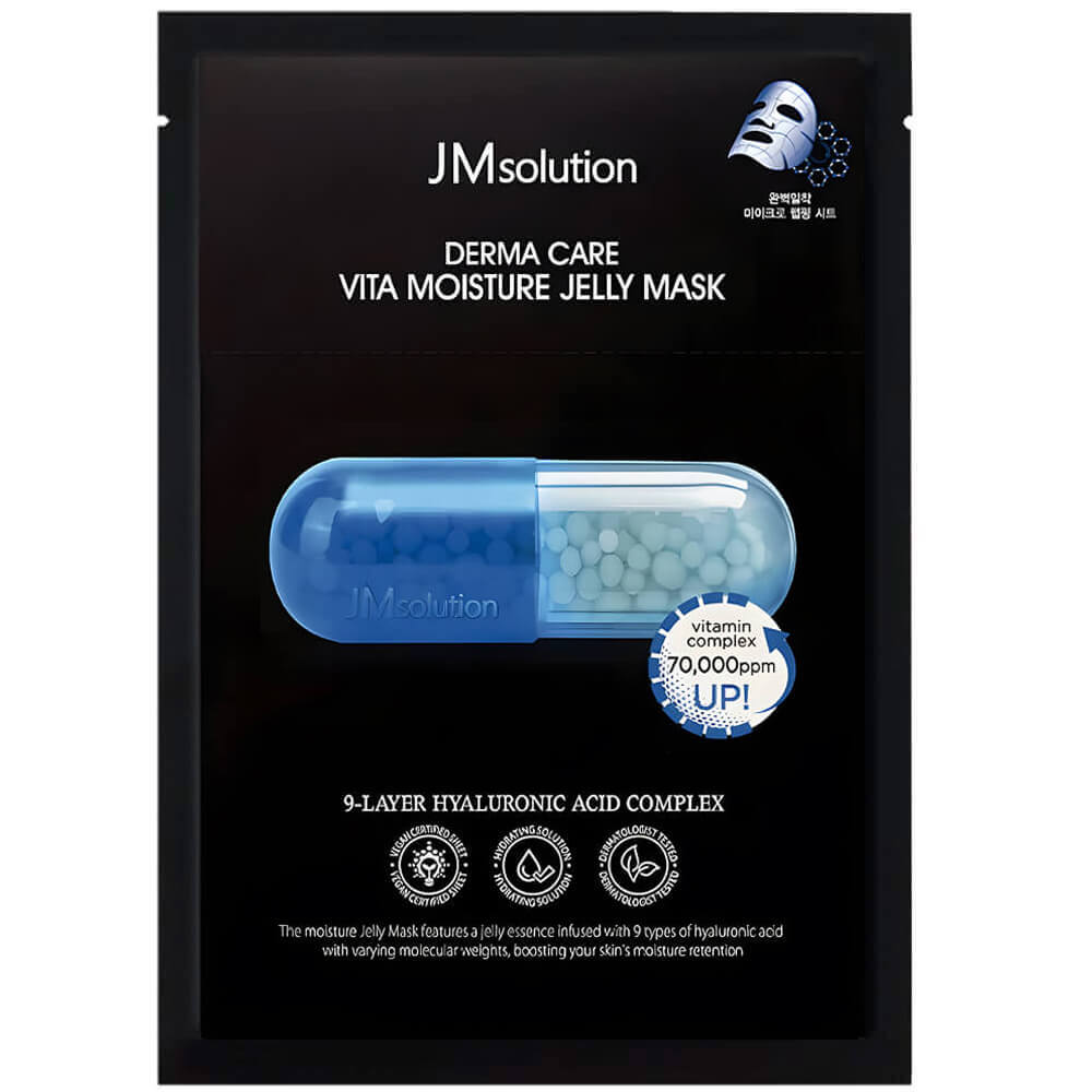 

Увлажняющая витаминная маска с гиалуроновой кислотой JMsolution Derma Care Vita Moisture Jelly Mask