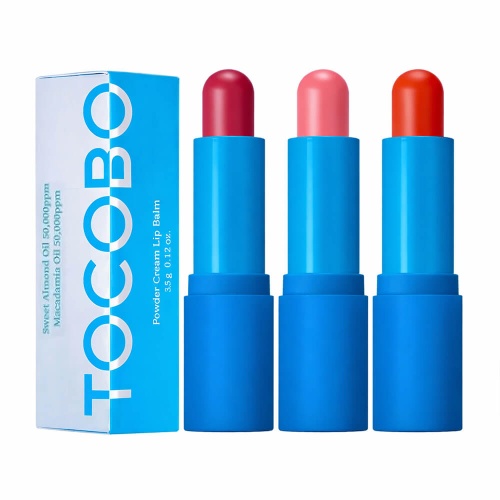 Кремовый оттеночный бальзам для губ Tocobo Powder Cream Lip Balm