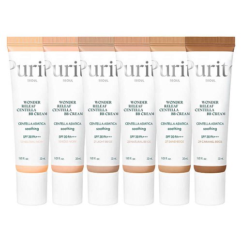 BB-крем с экстрактом центеллы Purito Seoul Wonder Relief Centella BB Cream SPF30 PA+++