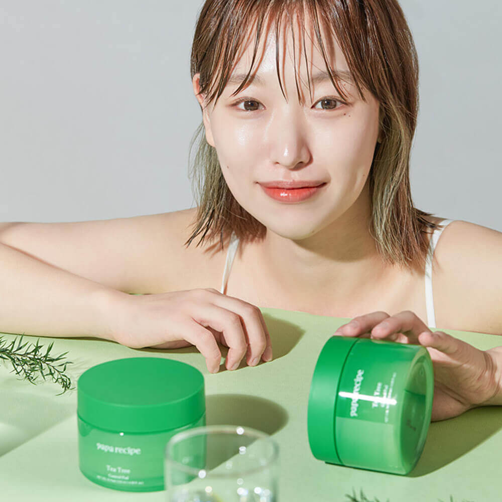 Тонкие успокаивающие пэды с чайным деревом Papa Recipe Tea Tree Control Pad