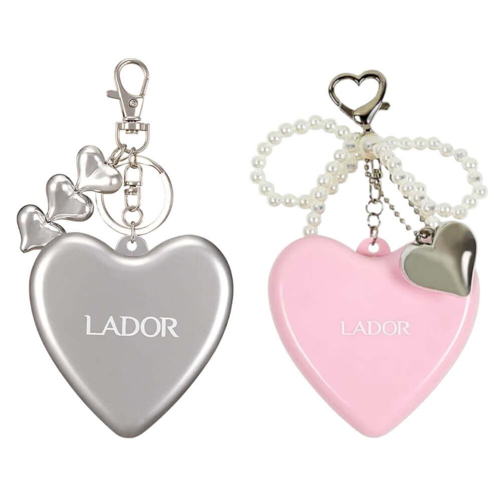 Складная расчёска-брелок Lador Heart Brush