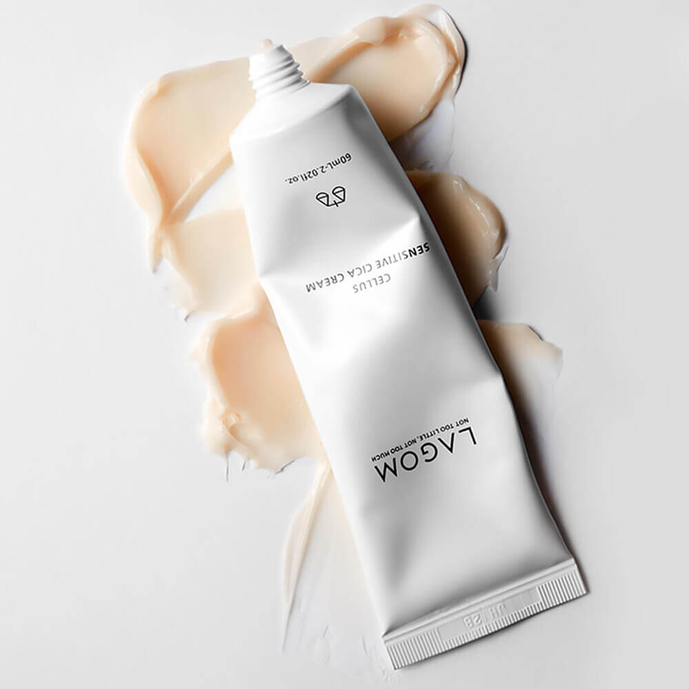 Успокаивающий барьерный крем с центеллой Lagom Cellus Sensitive Cica Cream