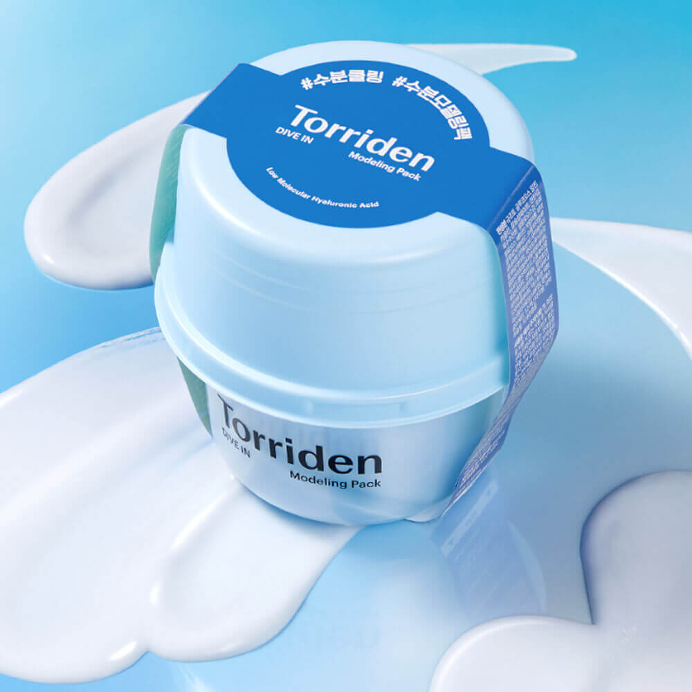 Увлажняющая альгинатная маска Torriden DIVE IN Low Molecular Hyaluronic Acid Modeling Pack