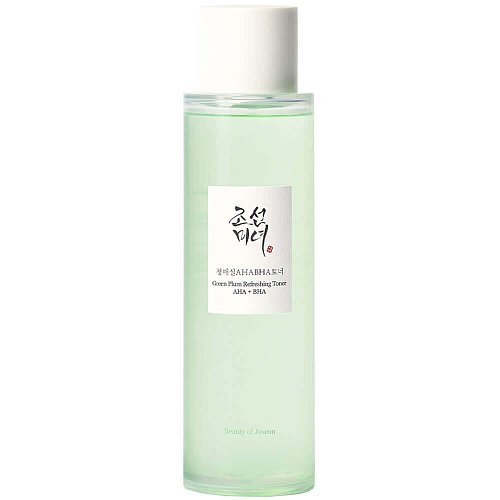 Освежающий кислотный тоник с зелёной сливой Beauty of Joseon Green Plum Refreshing Toner: AHA+BHA