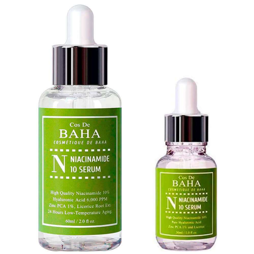 Противовоспалительная сыворотка для жирной кожи Cos De BAHA Niacinamide 10 Serum